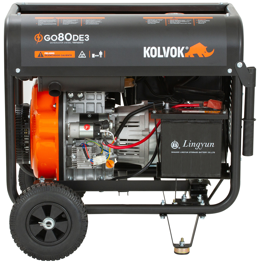 GENERADOR KOLVOK GO80DE3 8.1KVA 380V