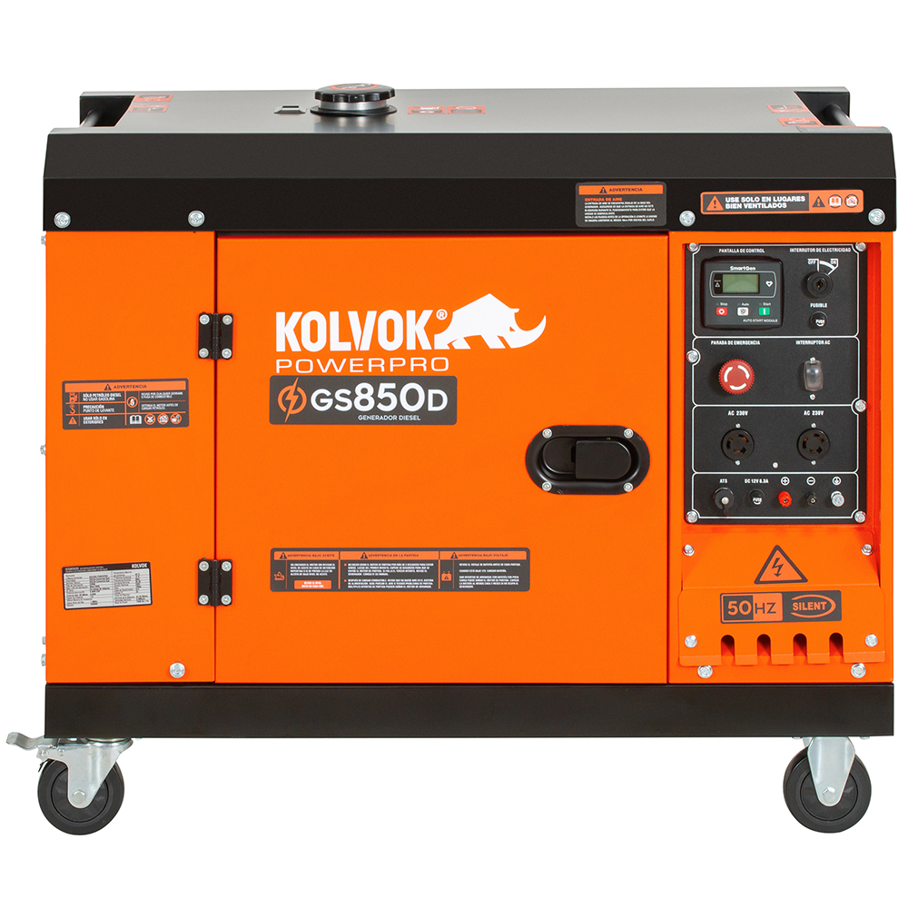 GENERADOR KOLVOK GS850D 6.5KVA 220V