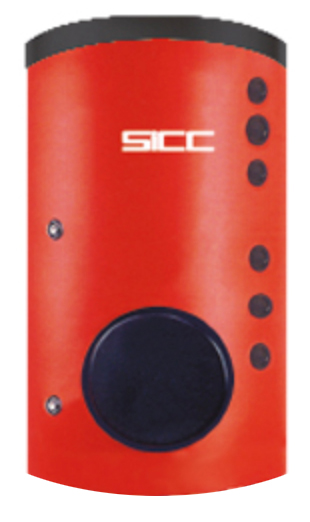 ESTANQUE ACUMULADOR SICC116PE.BAJO.2.0MT CERTIF.2.000 LTS 8BAR