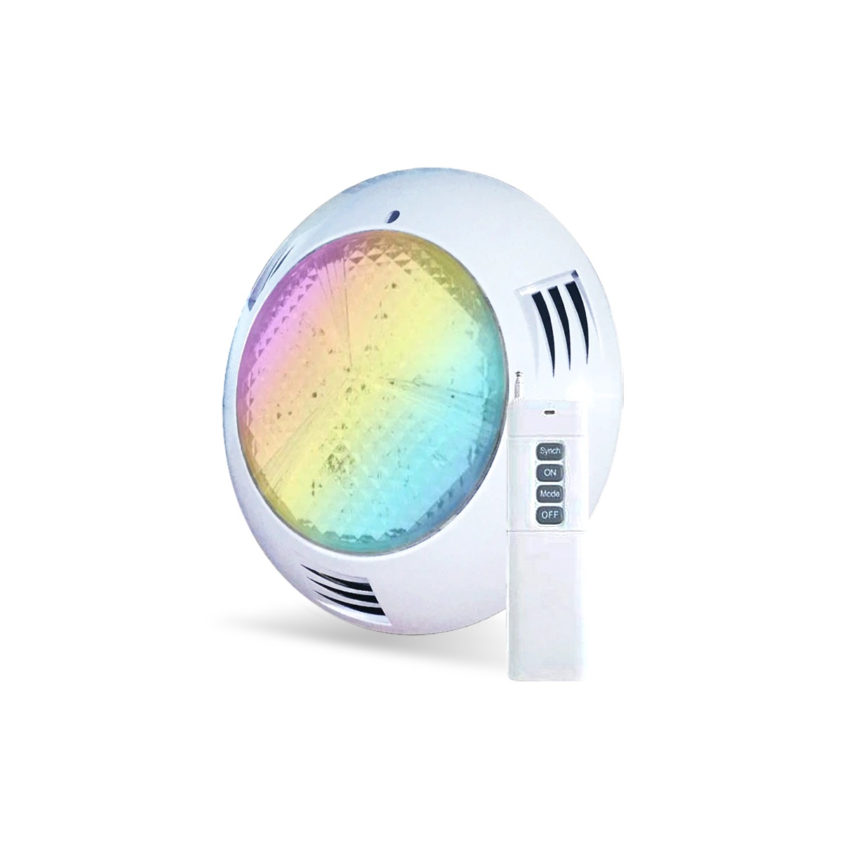 FOCO LED SOBREPUESTO LUZ COLOR 18W/12VAC CON
CONTROL REMOTO