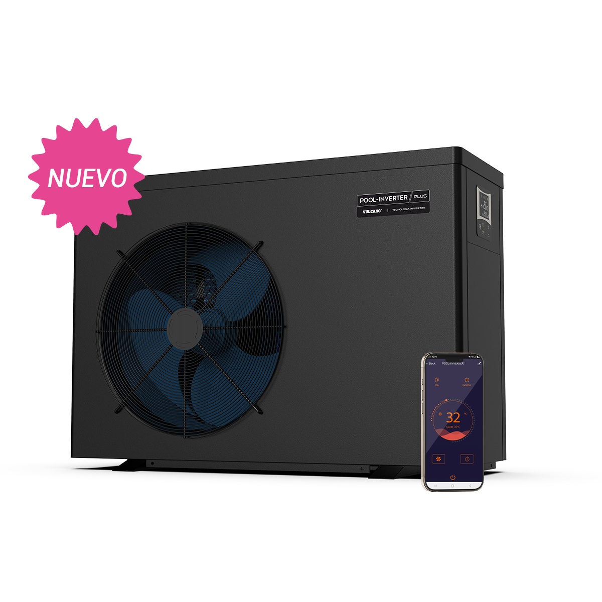 BOMBA DE CALOR POOL-INVERTER 50 PLUS WIFI  220V